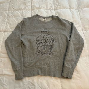 Uniqlo Kaws Sesame Street Sweatshirt